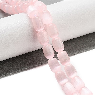 Natural Selenite Beads Strands G-F750-B-07-1