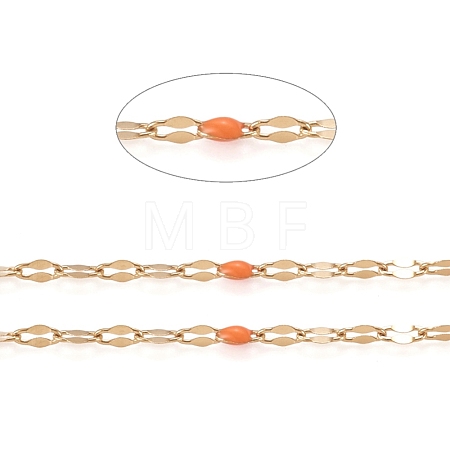 Handmade 304 Stainless Steel Dapped Chains CHS-D026-16E-G-1