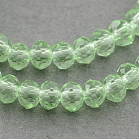 Transparent Glass Beads Strands GLAA-R135-2mm-09-1