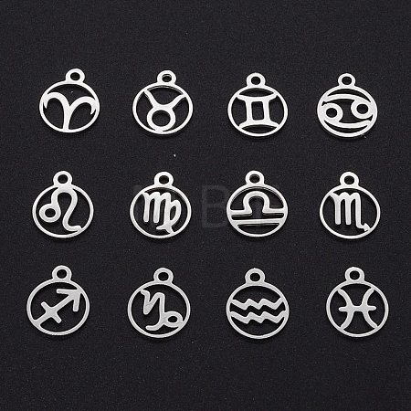 Non-Tarnish 201 Stainless Steel Charms STAS-Q237-M003-7-1