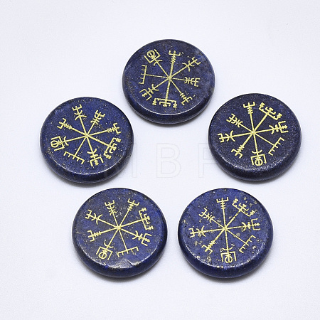 Natural Lapis Lazuli Cabochons G-T122-39C-1