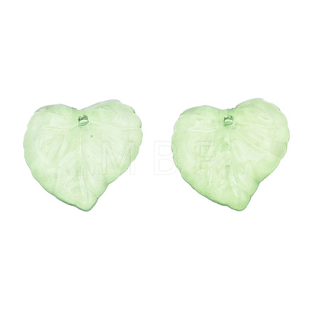 Transparent Acrylic Pendants DBLA410-10-1