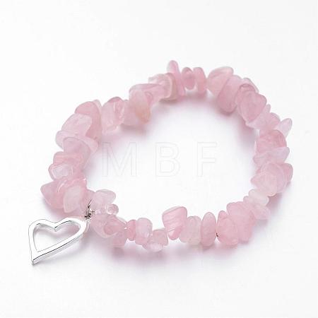 Alloy Charm Bracelets BJEW-JB02481-01-1