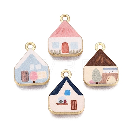 Printed Alloy Pendants PALLOY-SZC0008-01-1