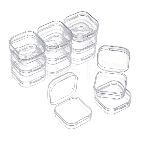 Square Plastic Bead Storage Containers CON-FS0001-10-1