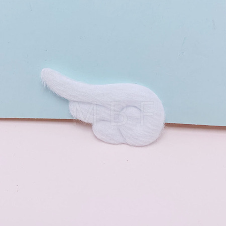 Angel Wing Shape Sew on Soft Double-sided Ornament Accessories PW-WG52296-01-1