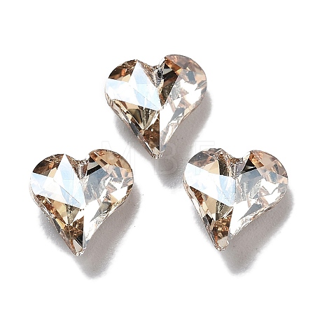K9 Glass Rhinestone Cabochons GLAA-H034-01A-001SS-1