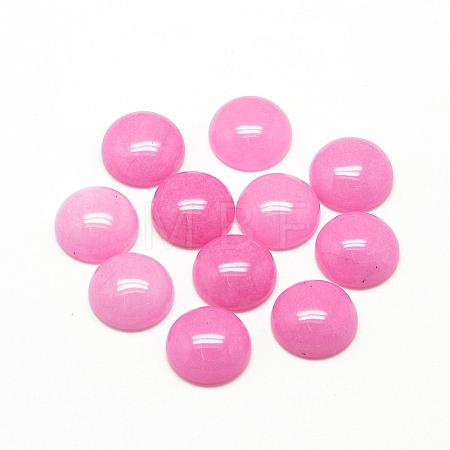 Natural White Jade Cabochons G-R416-16mm-04-1