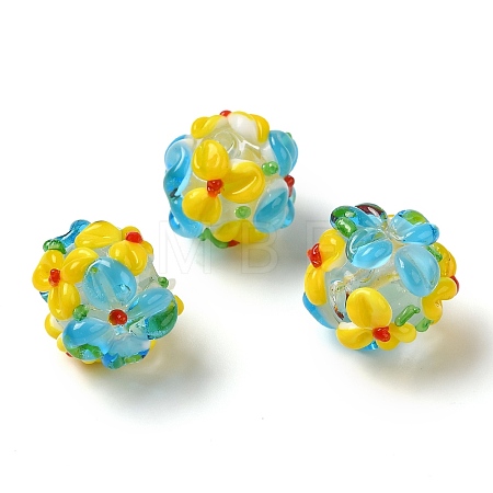 Handmade Lampwork Beads LAMP-B025-03B-19-1