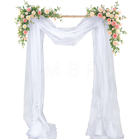 Polyester Gauze Fabric DIY-WH0622-586A-1