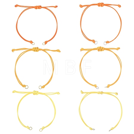 24Pcs Polyester Cord Bracelets Making AJEW-FS00006-1