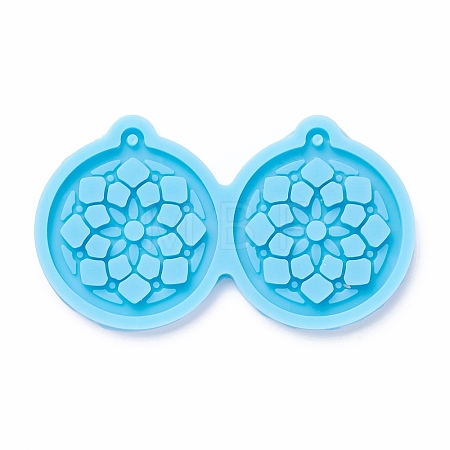 DIY Pendant Silicone Molds X-DIY-M028-15-1