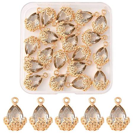 20Pcs Rhinestone Pendants FIND-FS0004-75B-1
