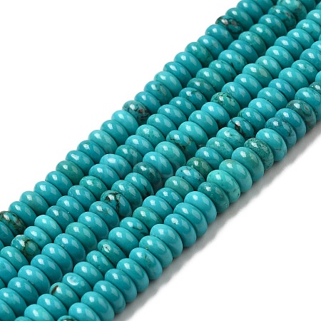 Natural Howlite Beads Strands G-B049-C01-02A-1