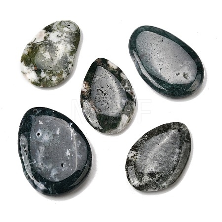 Natural Moss Agate Big Pendants G-F820-05A-05-1