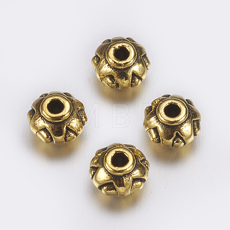 Tibetan Style Spacer Beads LS-TIBEB-A24612-AG-LF-1