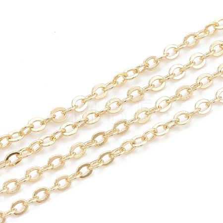 3.28 Feet Brass Cable Chains X-CHC-N015-11G-1