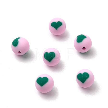 Handmade Polymer Clay Beads CLAY-I011-01B-07-1
