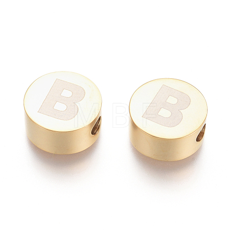 304 Stainless Steel Beads STAS-I126-02G-B-1