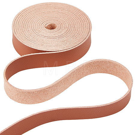 2M Flat Microfiber Imitation Leather Cord FIND-WH0420-75A-04-1