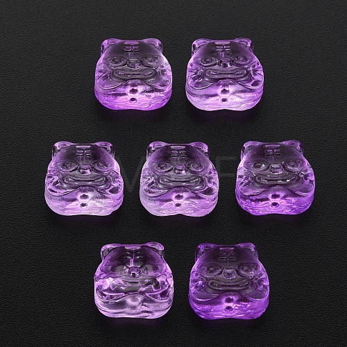 Transparent Glass Beads GLAA-T022-22-D06-1