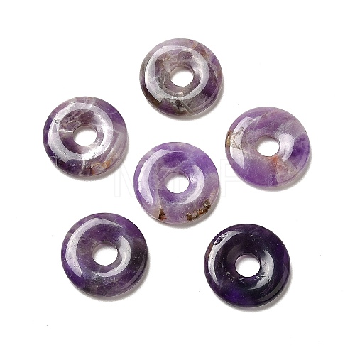 Natural Amethyst Pendants G-I331-01L-1