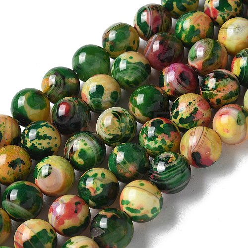 Natural Agate Beads Strands G-NH0001-G13-01-1