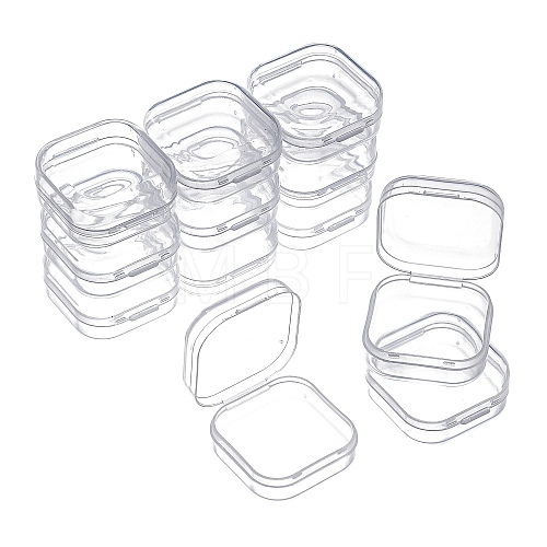 Square Plastic Bead Storage Containers CON-FS0001-10-1