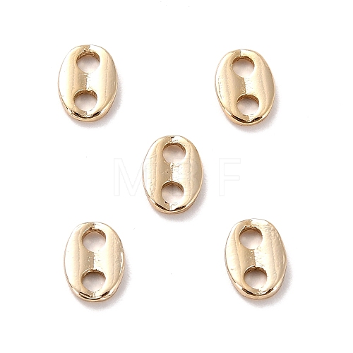 Brass Links Connectors KK-P207-019G-RS-1