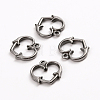 Tarnish Resistant 304 Stainless Steel Toggle Clasps Parts STAS-D142-06B-P-1