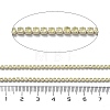 Iron Rhinestone Glass Cup Chain CH-U001-01R-3