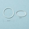 Brass Linking Rings LS-EC18720MM-S-2