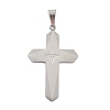 304 Stainless Steel Rhinestone Pendants STAS-G346-47C-P-1