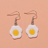 Resin Food Model Dangle Earrings PW-WG49B9C-01-2