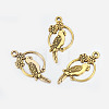 Alloy Tropical Parrot Pendants EA10187Y-1