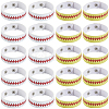 20Pcs 2 Styles Leather Wide Cord Bracelet with Snap Button for Men Women GUQI-CL0001-02B-1