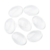 Transparent Oval Glass Cabochons LS-GGLA-R022-35x25-4