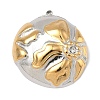 Two Tone 304 Stainless Steel Pendants STAS-K322-18B-GP-1