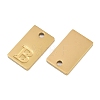 304 Stainless Steel Pendants SA-CBA1839-21G-B-2
