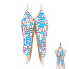 1Pc Flat Round Acrylic Sequin Body Chains AJEW-GA0010-40-1