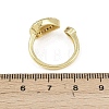 Brass Micro Pave Cubic Zirconia Open Cuff Rings for Women LS-RJEW-K308-03A-G-3