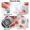 Custom PVC Plastic Clear Stamps DIY-WH0448-0657-7