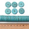 Synthetic Howlite Beads TURQ-20D-2-01-3