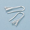 Rack Plating Eco-friendly Brass Earring Hooks LS-KK-D075-14S-RS-3