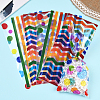 100Pcs 3 Styles Rectangle OPP Cellophane Candy Bags ABAG-WH20001-33-5