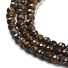 Natural Tiger Eye Beads Strands G-M399-03A-01-4
