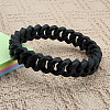 Braided Silicone Stretch Bracelets for Men WG97979-02-1