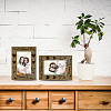 Mother's Day Natural Wood Photo Frames AJEW-WH0292-037-5