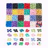 4224Pcs 24 Colors Handmade Polymer Clay Beads CLAY-YW0001-16-1