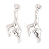 Tibetan Style Zinc Alloy Dancer Pendants LS-TIBEP-R334-283AS-RS-1